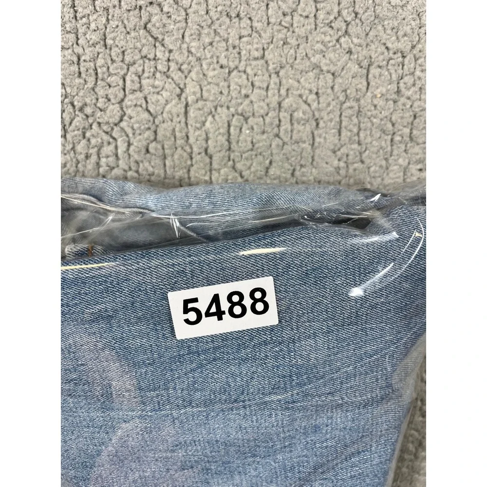 Abercrombie & Fitch Curve Love Ultra High Rise Ankle Straight Jeans Blue 26 2R - Picture 13 of 13